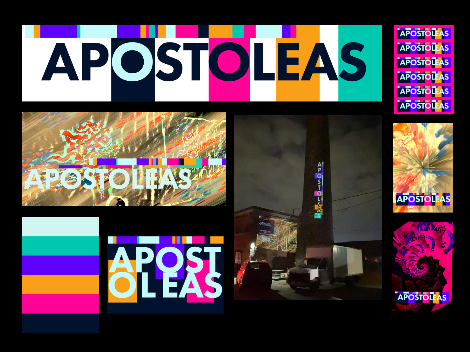 collage of apostoleas artifacts